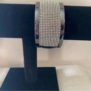 Hinged rhinestone braclet
